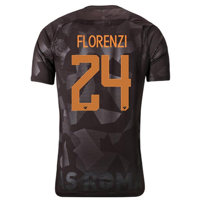 AS Roma Trikot Heim Florenzi 2017-18 Fussballtrikots Günstig